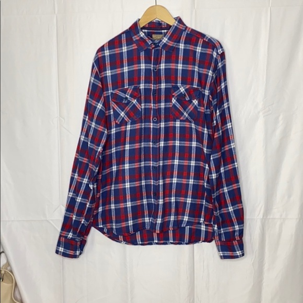 FREE NATURE Long-Sleeve‎ Flannel Shirt
